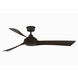 Wrap Custom Dark Walnut 29.99 inch Each Fan Blades